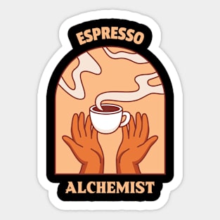 Professional Barista Espresso Alchemist Sticker